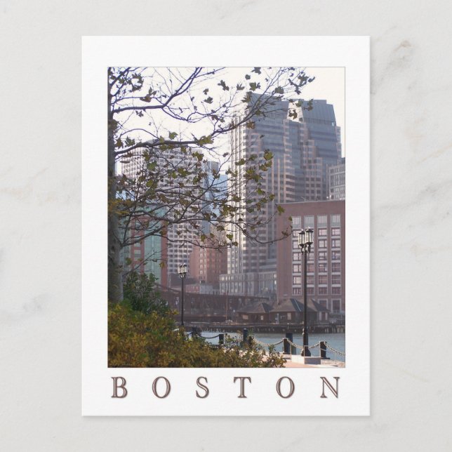 Carte Postale Boston, MA (Devant)