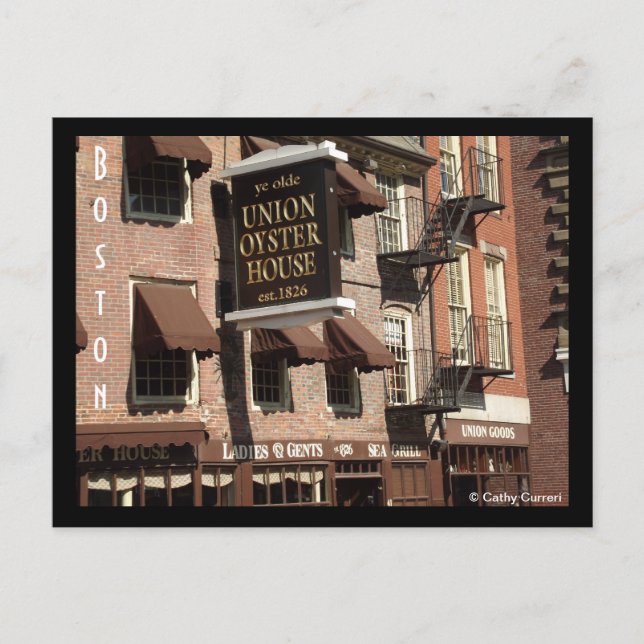 Carte Postale Boston, Massachusetts (Devant)