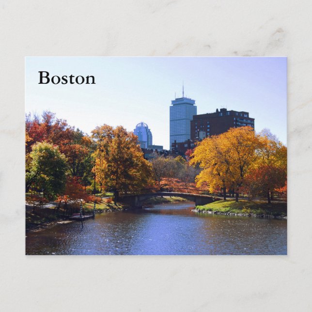 Carte postale Boston, Massachusetts (Devant)