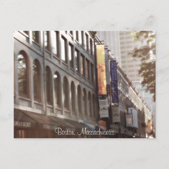 Carte Postale Boston, Massachusetts (Devant)