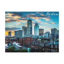 Boston Massachusetts Skyline Travel Photo
