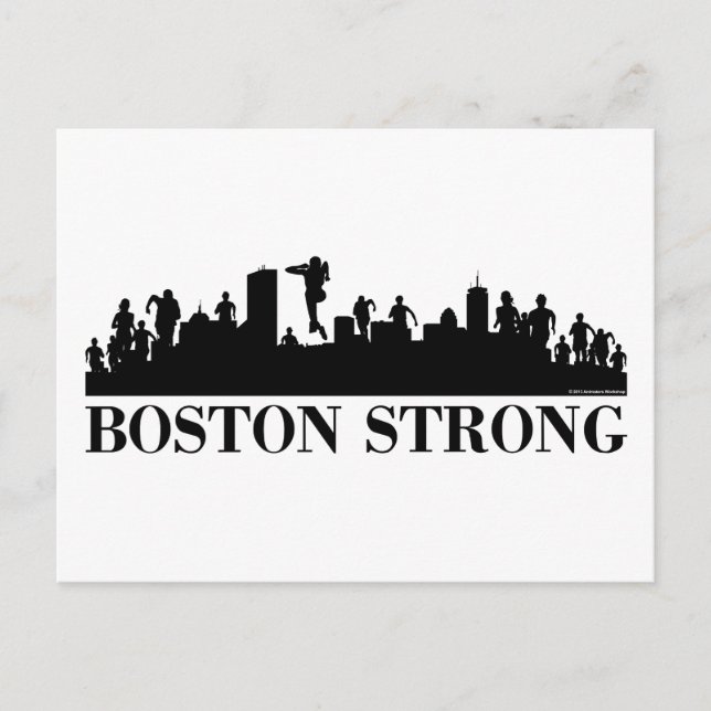 Carte Postale Boston Strong Pride (Devant)