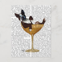 Boston Terrier en verre à cocktail 2