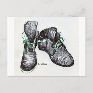 Carte Postale Bottes dansantes