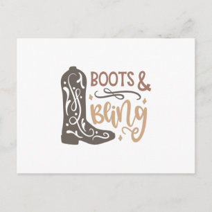 Carte Postale Bottes et bobines