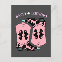 Bottes occidentales de cowgirl Ranch Anniversaire 
