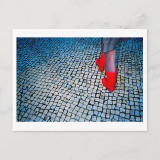 Carte Postale Bottes rouges