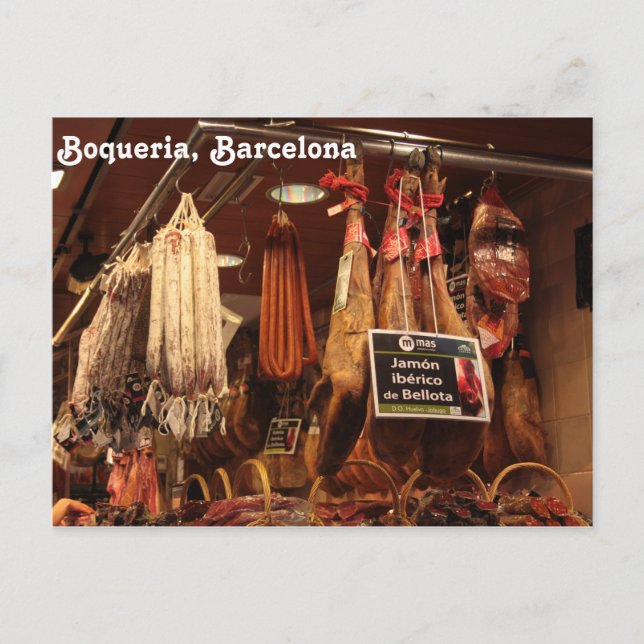 Carte Postale Boucher-Boqueria (Devant)