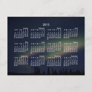 Carte Postale Boucle auriculaire du Nord; Calendrier 2013