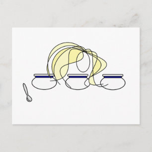 Carte Postale Boucles d'or