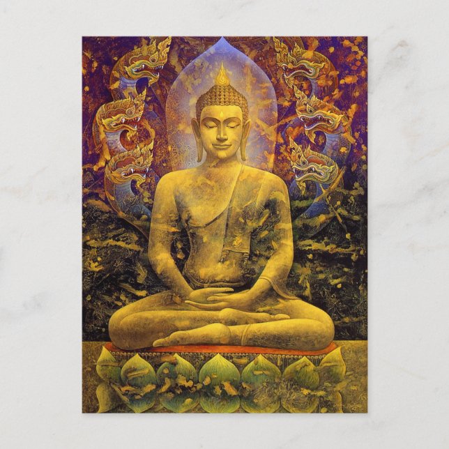 Carte Postale Bouddha (Devant)