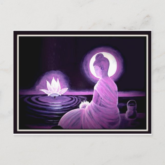 Carte Postale Bouddha (Devant)