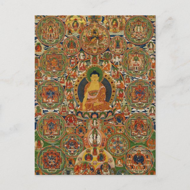 Carte Postale Bouddha (Devant)