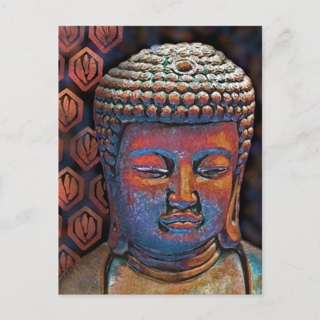 Carte Postale Bouddha (Devant)