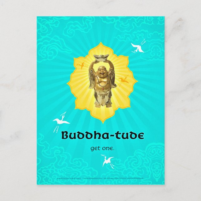 Carte Postale Bouddha-attitude (carte postale) (Devant)
