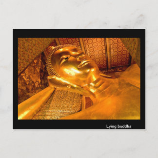 Carte Postale Bouddha couché Thaïlande