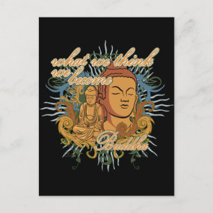 Carte Postale Bouddha Devient Citation