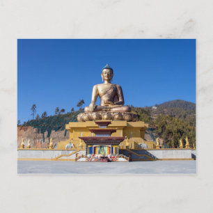 Carte Postale Bouddha Dordenma, Bhoutan