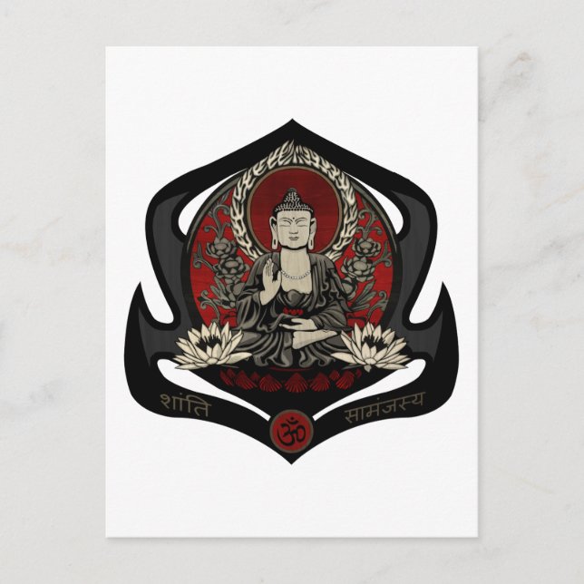 Carte Postale Bouddha Gautama (Devant)
