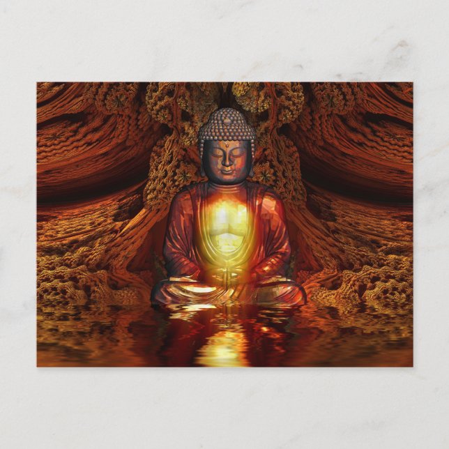 Carte Postale Bouddha III (Devant)
