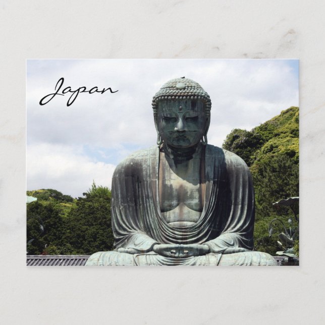 Carte Postale bouddha japon (Devant)