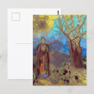 Carte Postale Bouddha   Odilon Redon  