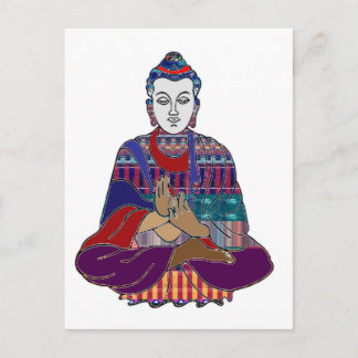 Carte Postale Bouddhisme BUDDHA Maître enseignant NVN659 spiritu