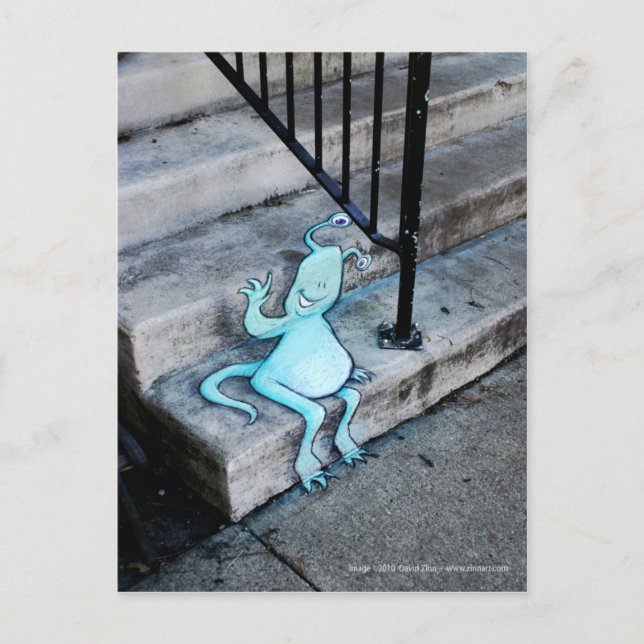 Carte Postale boue de rangement (Devant)