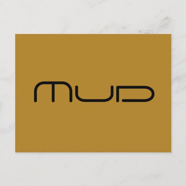 Carte Postale Boue—personnage de Orphan Black (Devant)