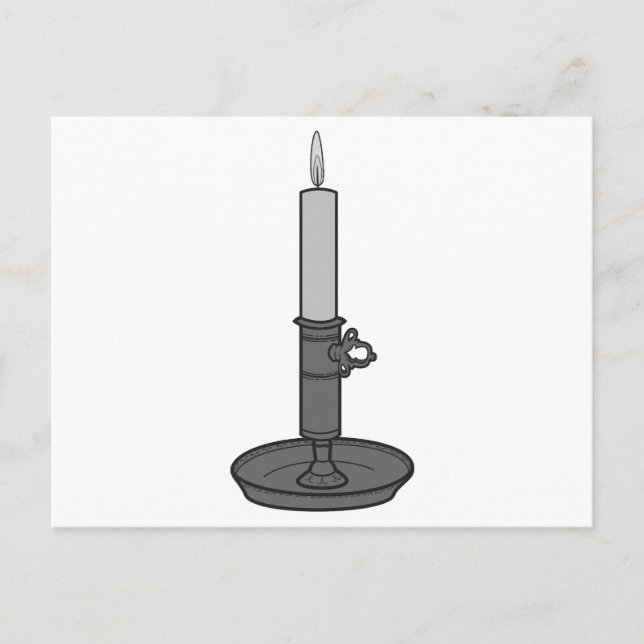 Carte Postale Bougie 01 (Devant)