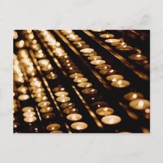 Carte Postale Bougies