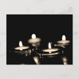 Carte Postale Bougies