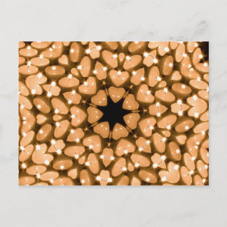 Carte Postale Bougies Kaleidoscope