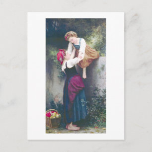 Carte Postale Bouguereau - Petites Maraudeuses