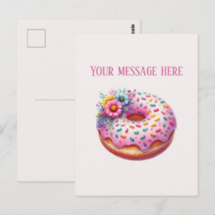 Carte Postale Boulangerie ajouter un message nom de l'entreprise