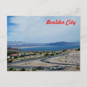 Carte Postale Boulder City et Lake Mead