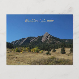 Carte postale Boulder Colorado
