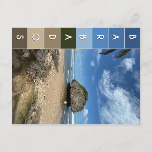 Carte Postale Boulder de corail - Bathsheba, Barbade