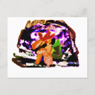 Carte Postale Boule à neige