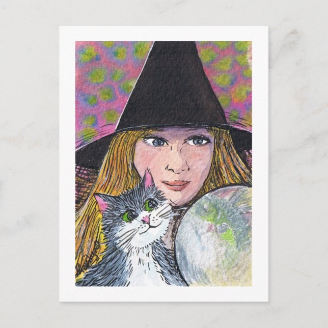 Carte Postale Boule de cristal (Devant)