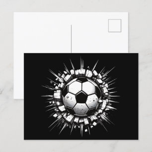 Carte Postale Boule de football