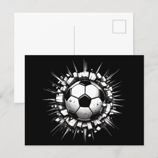 Carte Postale Boule de football