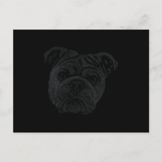Carte Postale Bouledogue