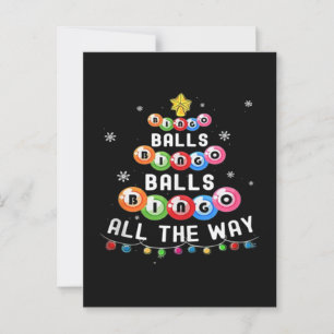 Carte Postale Boules de Bingo Bingo à tout bout de champ
