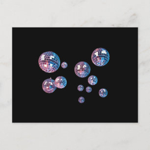 Carte Postale boules disco
