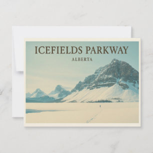 Carte Postale Boulevard des Glaciers Alberta – Rocheuses canadie