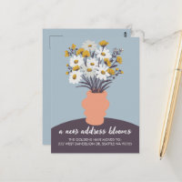 Bouquet de Faire-part mobiles de nouvelles adresse