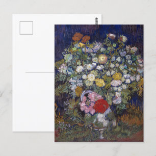Carte Postale Bouquet de fleurs dans un vase   Van Gogh  