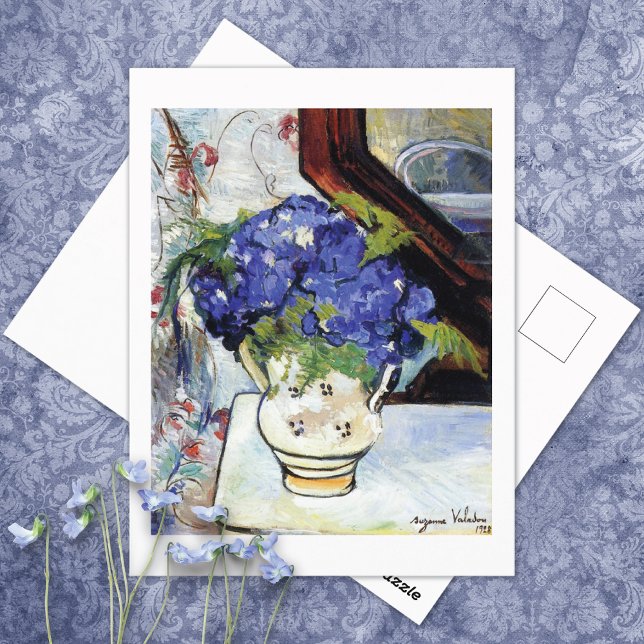 Carte Postale Bouquet de Parme Violets Valadon (Créateur téléchargé)