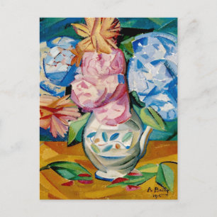 Carte Postale Bouquet d'Hydrageas par Alice Bailly